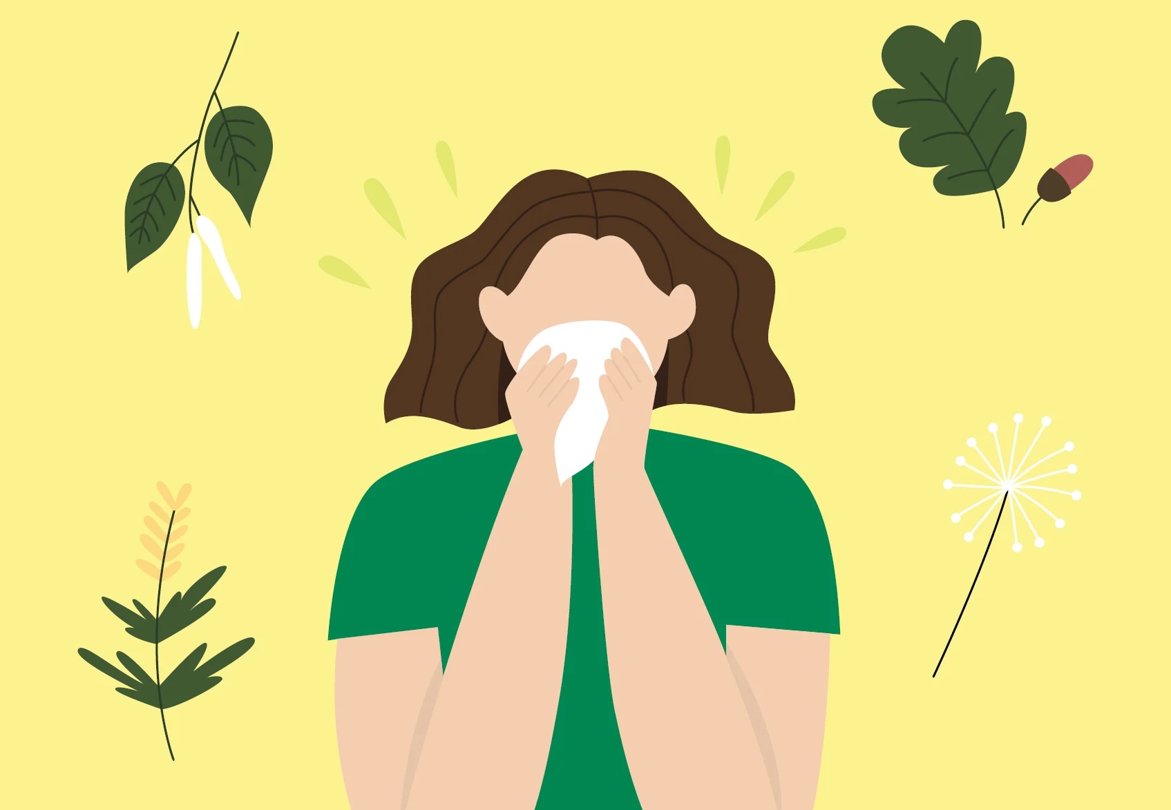 Сінна лихоманка: основні симптоми алергії весною