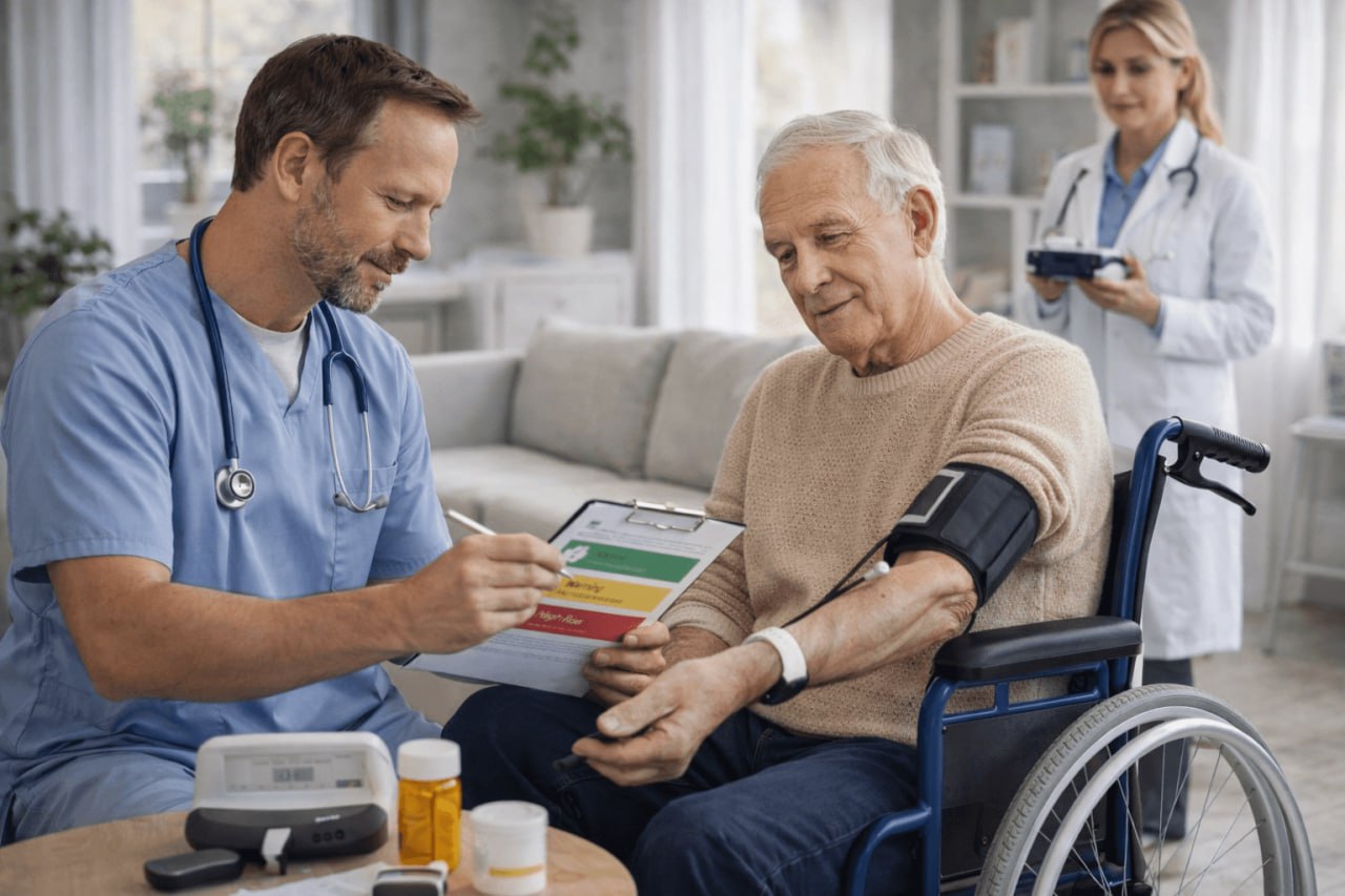 Скринінг здоров’я 40+ для маломобільних пацієнтів: чи можна пройти обстеження вдома 